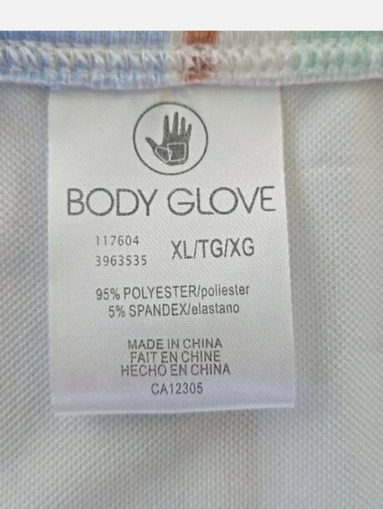 🆕️ Body Glove Striped Blue & Mint Women’s Bikini Set Size XL - Picture 11 of 12